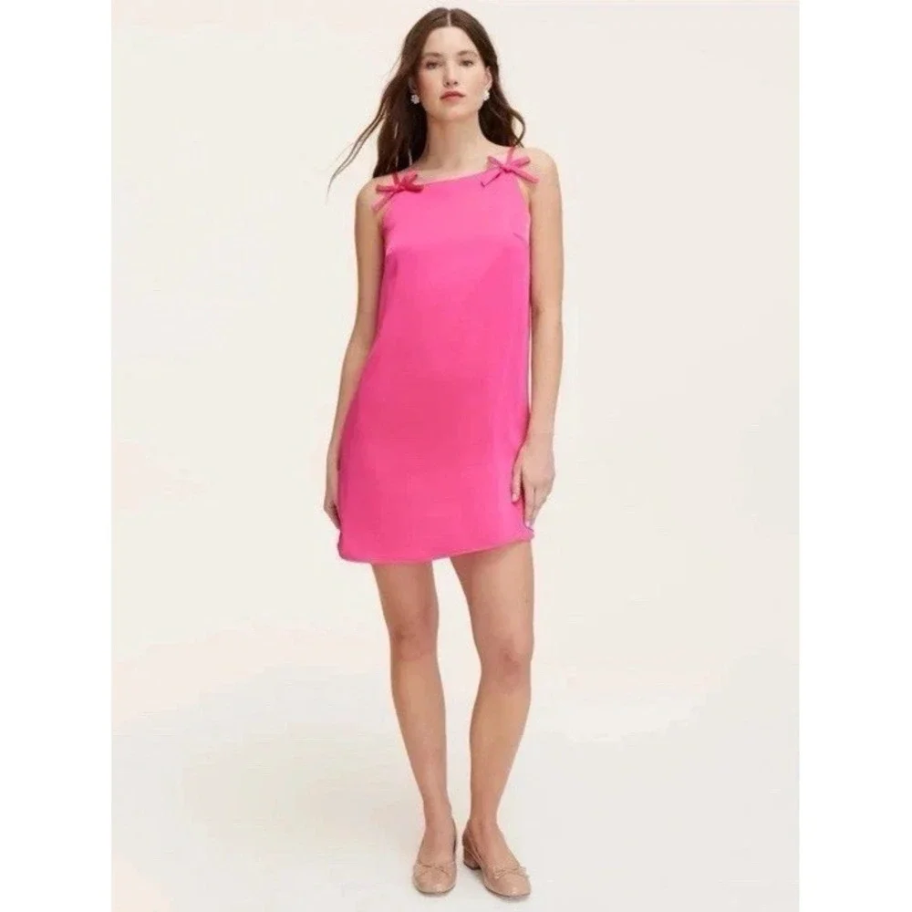 Women's Medium 90s Mini‎ Tank Shift Dress - kate spade Target New York Bows Cute